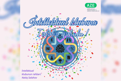 Gənclər Evi İntellektual klubuna tələbə qəbulu elan edilir