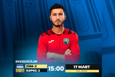 “Kəpəz”-2 “Zirə-2”yə qarşı oynayacaq