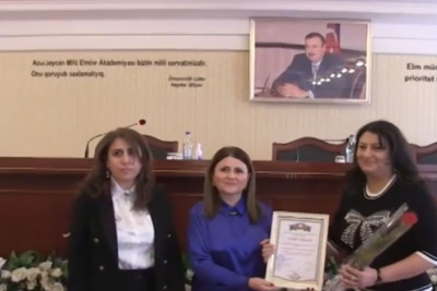 AMEA-nın bir neçə əməkdaşı təltif edilib