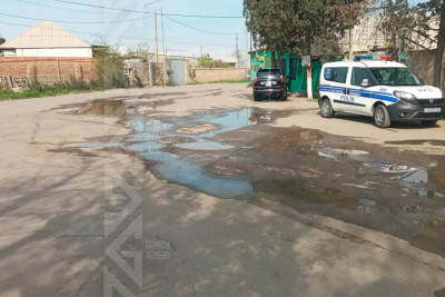 Küçələrin birində kommunal qəza baş verib