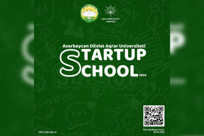 “ADAU StartUp School 2024”ə qeydiyyat start götürüb