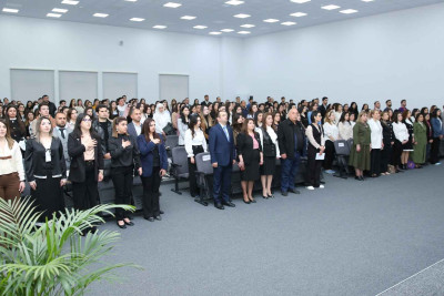 Gənc müəllimlərin yaşıl dünya konfransı baş tutub