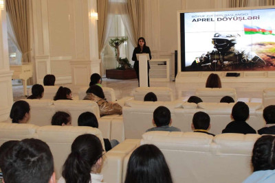 “2 Aprel - böyük zəfərin başlanğıcı" mövzusunda tədbir keçirilib