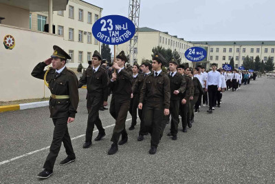 "Şahin" hərbi-idman oyununun şəhər mərhələsi baş tutub
