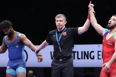 Güləşçimizin Olimpiya Oyunlarına lisenziyası təsdiqlənib