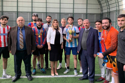 ADAU-nun tələbələri futbol turnirinin qalibi olublar