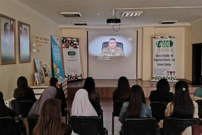 Aprel döyüşlərinə həsr olunan filmin təqdimatı olub