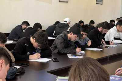 “Technest” Təqaüd Proqramının rəhbərliyi ADAU tələbələri ilə görüşüb