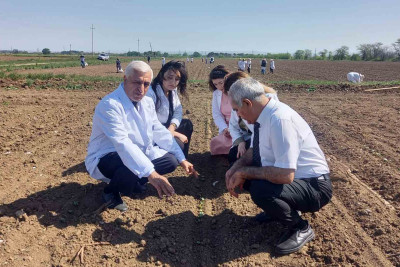 ADAU-da təcrübə sahəsinə baxış keçirilib