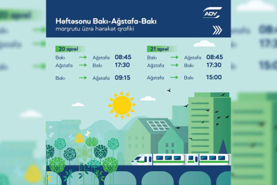 Sürət qatarının xəttinə yeni reys əlavə olunub