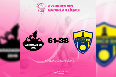 “Gəncə” BK “Qaradağ”a qarşı mübarizə aparıb