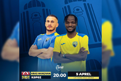 "Kəpəz" və "Araz-Naxçıvan" oyunu keçiriləcək