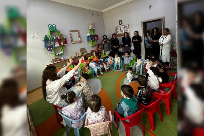 "Minibees" Məktəbəqədər Hazırlıq Mərkəzində tədbir keçirilib