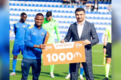 Junior Martins "ayın qolu" layihəsində qalib seçilib