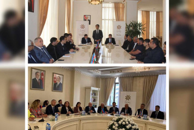 Reklam Agentliyinin nümayəndəsi sahibkarlarla görüşüb