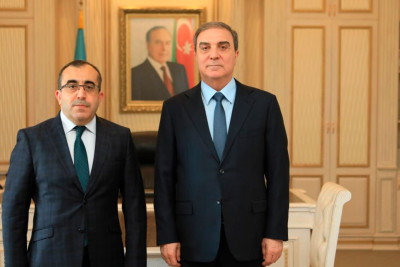 Niyazi Bayramov Apellyasiya Məhkəməsinin yeni sədri ilə görüşüb