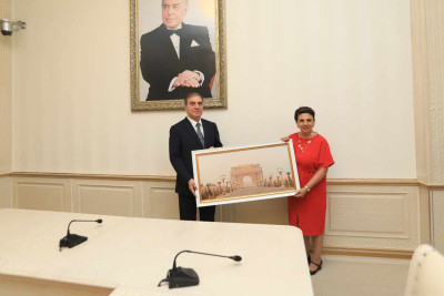 Niyazi Bayramov Meksikanın Azərbaycandakı səfiri ilə görüşüb