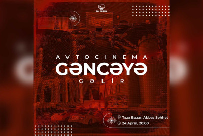 Şəhərimizdə ilk dəfə “avtocinema” yaradılır