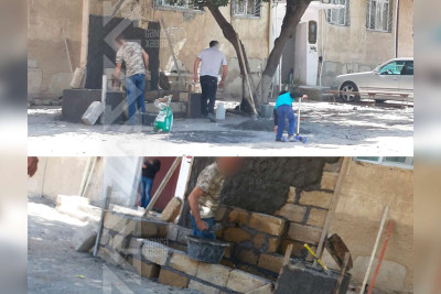 Şəhidlərimizin xatirəsinə bulaq inşa edilir