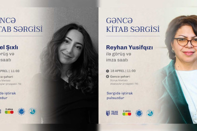 Məktəblərdən birində yazarlarla görüş və imza saatı olacaq