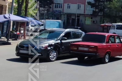 Teymur Şirinov küçəsində yol-nəqliyyat hadisəsi olub