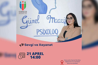 “Sevgi və xəyanət” adlı təlim baş tutacaq