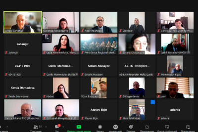 Onlayn görüşdə yeni layihə təqdim olunub
