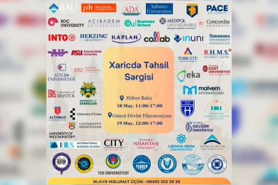 “Xaricdə təhsil” Sərgisi təşkil ediləcək