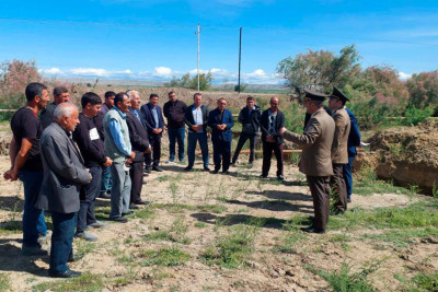 Şəhər sakinləri FHN tərəfindən maarifləndiriliblər