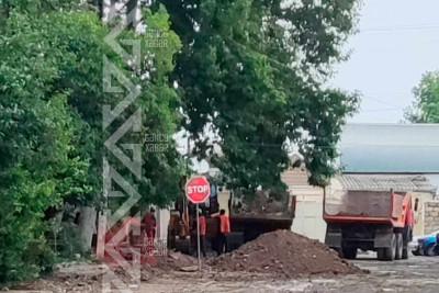 Şəhərimizin daha bir neçə ərazisində kommunal işlər aparılır