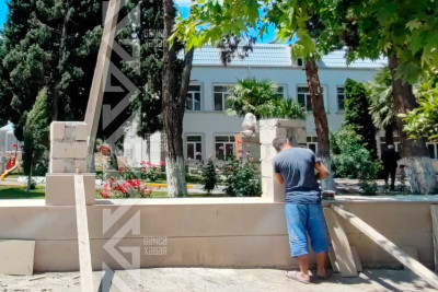 GDU-nun korpuslarından biri təmir olunur