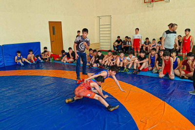 Sərbəst güləş üzrə daxili birincilik təşkil edilib