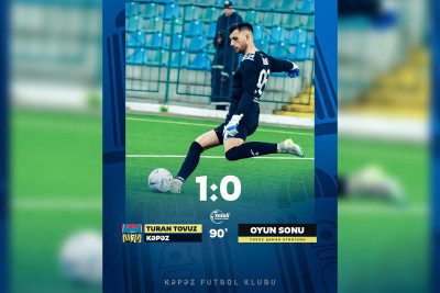 “Kəpəz” və "Turan Tovuz" görüşünün hesabı açıqlanıb