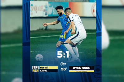 Futbol klubumuz rəqibinə məğlub olub