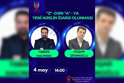 İki mütəxəssis tərəfindən təlimlər təşkil olunacaq