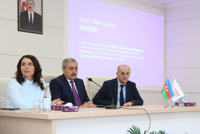 İcbari tibbi sığorta mövzusunda maarifləndirmə tədbiri baş tutub