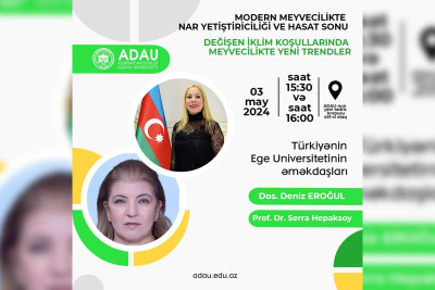 Ege Universitetinin iki müəllimi tələbələrimizə təlim keçəcək