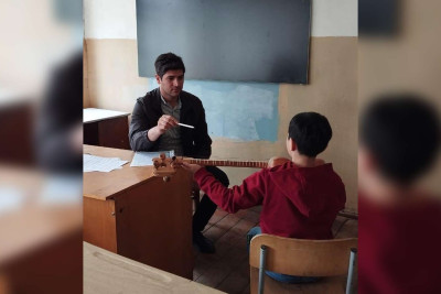 2 nömrəli Uşaq Musiqi Məktəbinin dayandırılmış dərsləri bərpa olunub