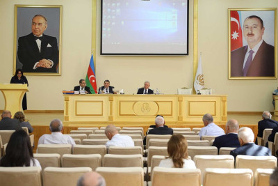 Gəncə Dövlət Universitetində Elmi Şuranın növbəti iclası olub