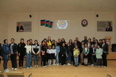 "Gəncə" VK-nın prezidenti yeniyetmə və balaca idmançılarla görüşüb