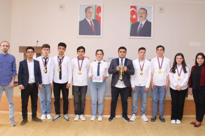 Şagirdlər intellektual oyunda biliklərini sınayıblar