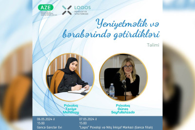 Gənclər Evində iki hissəli təlim təşkil olunacaq