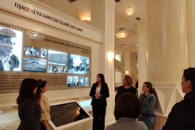 ADAU-nun nümayəndələri Heydər Əliyev Mərkəzində olublar