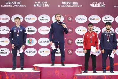 Güləşçimiz Avropa çempionatında medal qazanıb
