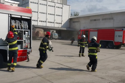 “Gəncə Dəyirman” MMC-də yanğın-taktiki təlim baş tutub