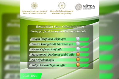 Şagirdlərimiz olimpiadada medal qazanıblar
