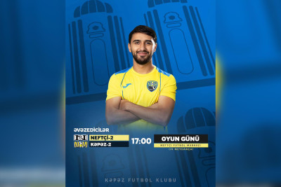 “Kəpəz”-2 “Zirə-2”yə qarşı oynayacaq