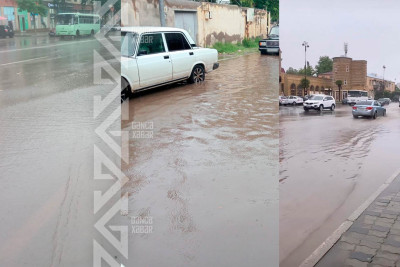 Şəhərin mərkəzində işıqforlar işləmir