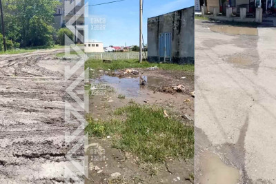 Natamam asfaltlanma işləri sakinlərin etirazına səbəb olub