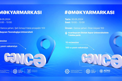 Şəhərdə əmək yarmarkası təşkil olunacaq